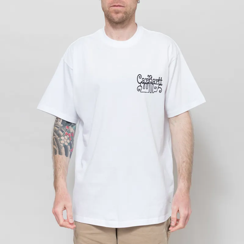 Carhartt WIP Formidable T Shirt White-2