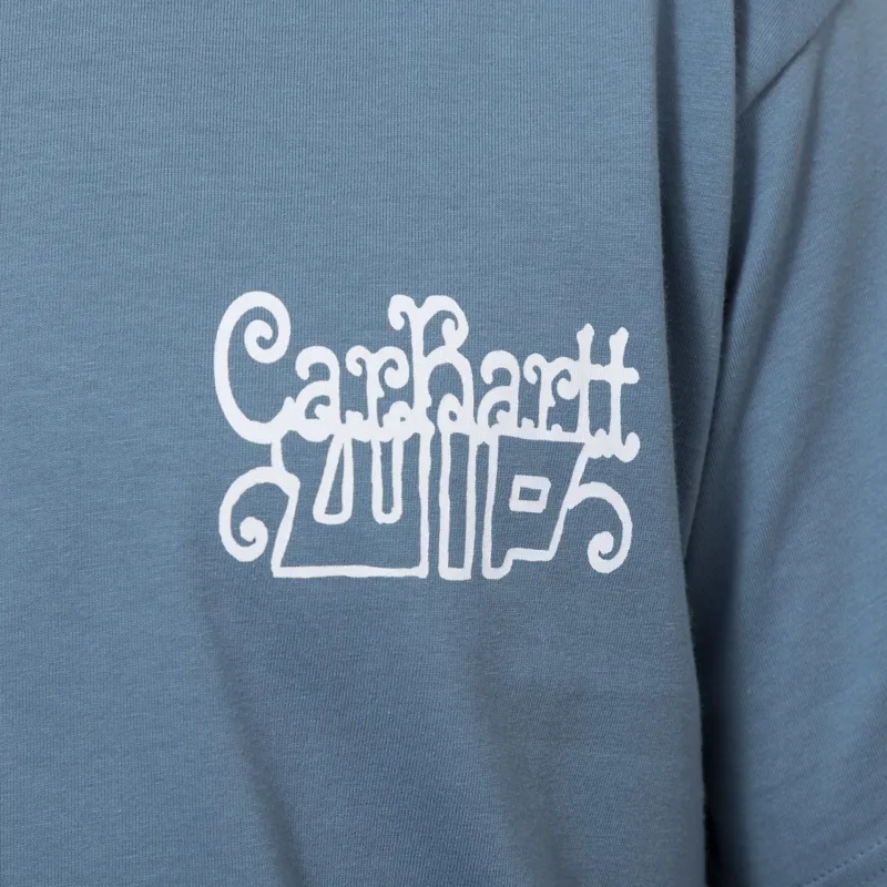Carhartt WIP Formidable T Shirt Shady Blue-5