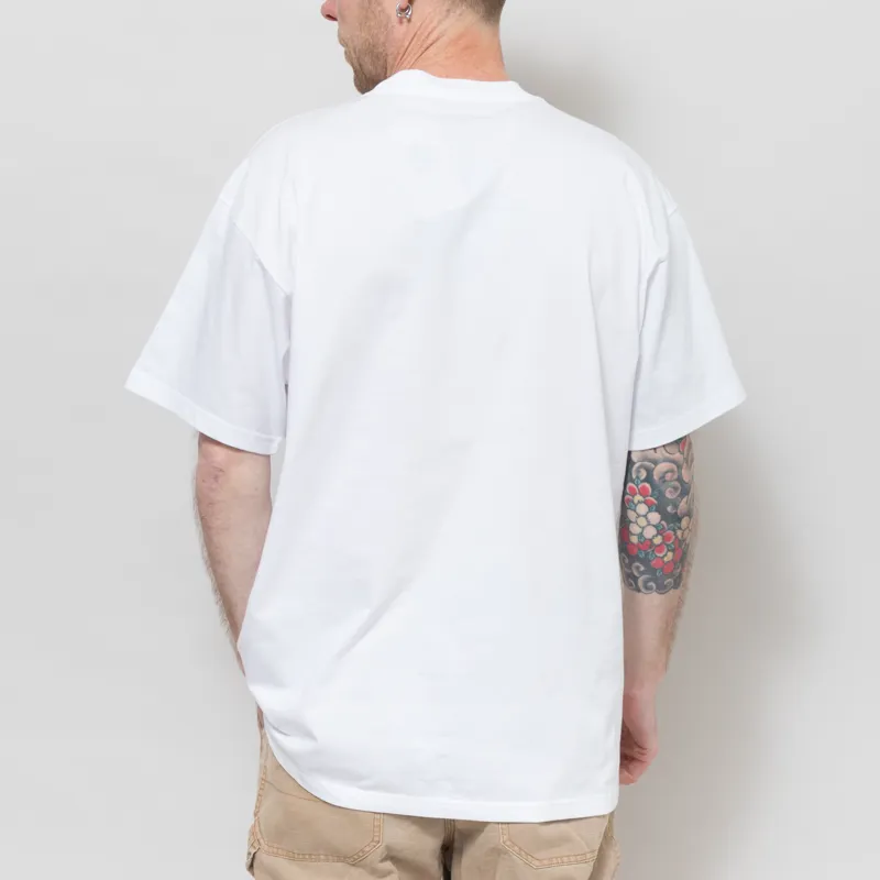 Carhartt WIP Don't Snitch T Shirt White-2