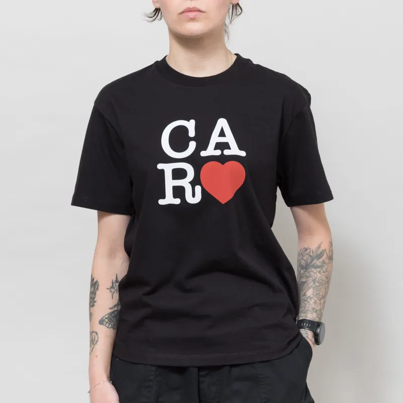 Carhartt WIP Womens I Hartt T Shirt Black