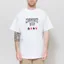 Carhartt WIP Deck Script T Shirt White