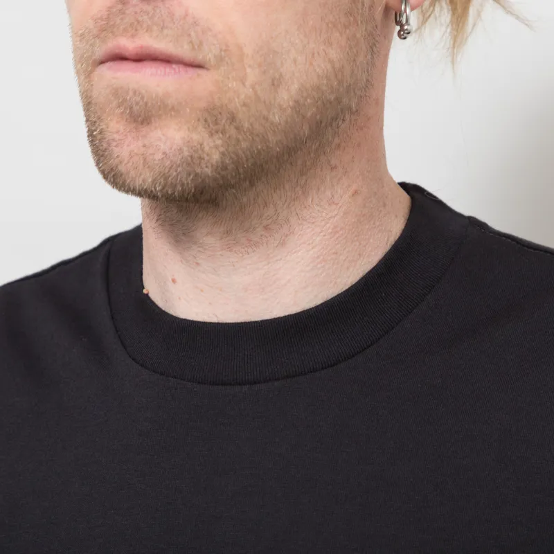 Carhartt WIP Deck Script T Shirt Black-3