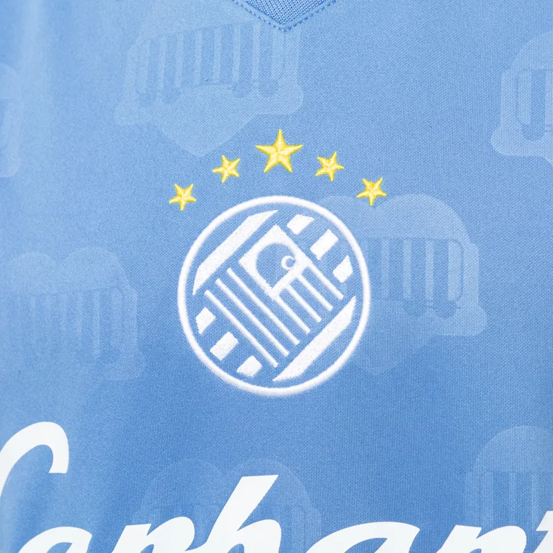 Carhartt WIP Terrace Football Shirt Heart Train Jacquard Curacao-6