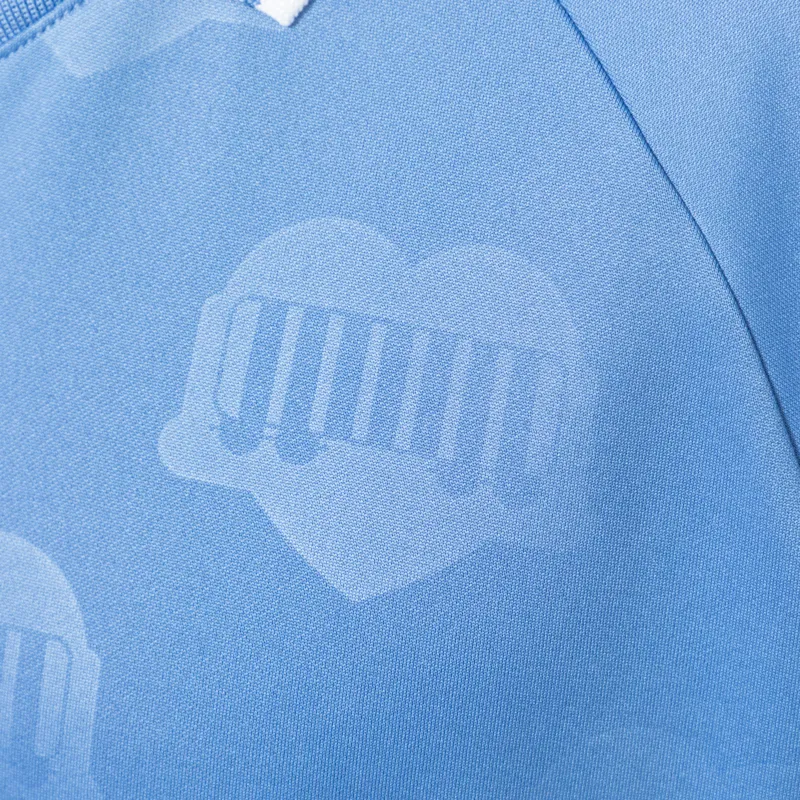 Carhartt WIP Terrace Football Shirt Heart Train Jacquard Curacao-7