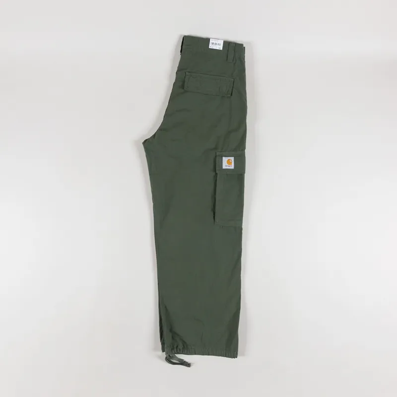Carhartt WIP Kade Cargo Pant Leaf Garment Dyed-2