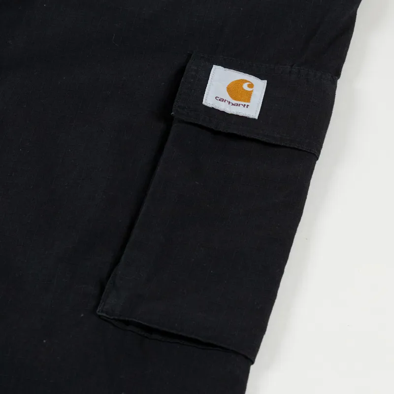 Carhartt WIP Kade Cargo Pant Black Garment Dyed-9