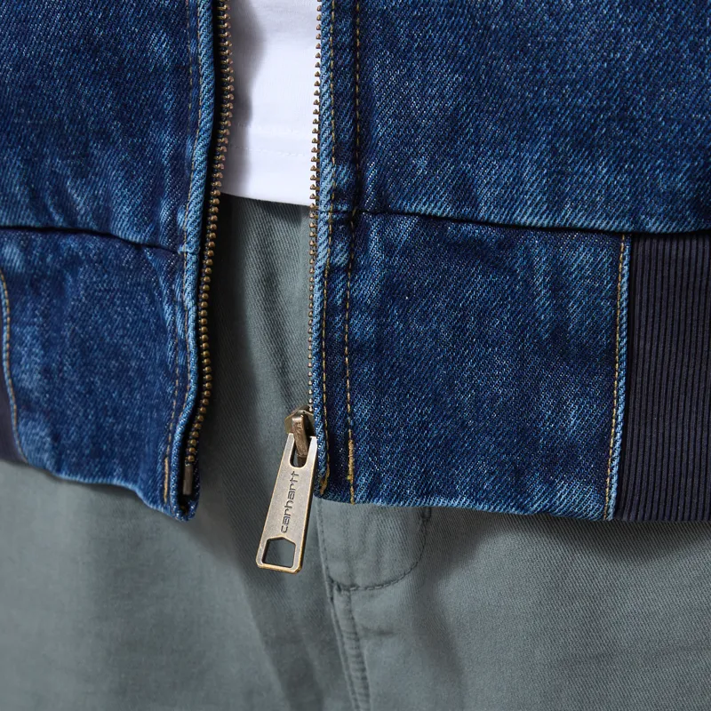 Carhartt WIP OG Active Jacket Blue Stone Washed-8