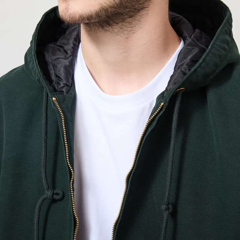 Carhartt WIP OG Active Jacket Raven Stone Canvas-3