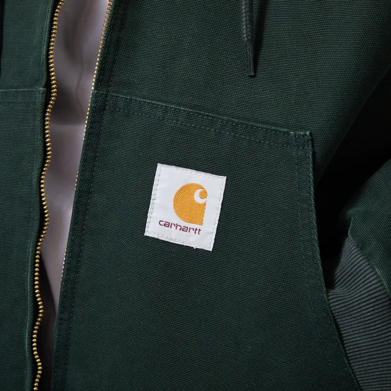 Carhartt WIP OG Active Jacket Raven Stone Canvas-5
