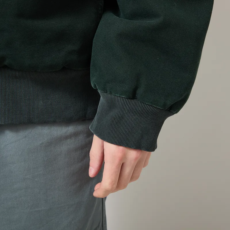 Carhartt WIP OG Active Jacket Raven Stone Canvas-8
