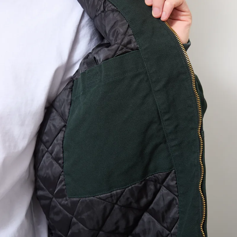 Carhartt WIP OG Active Jacket Raven Stone Canvas-4