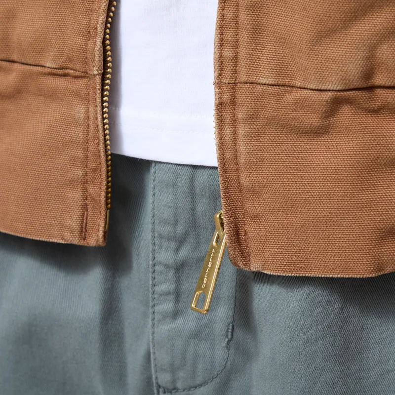Carhartt WIP OG Active Jacket WIP H Brown Stone Canvas-8