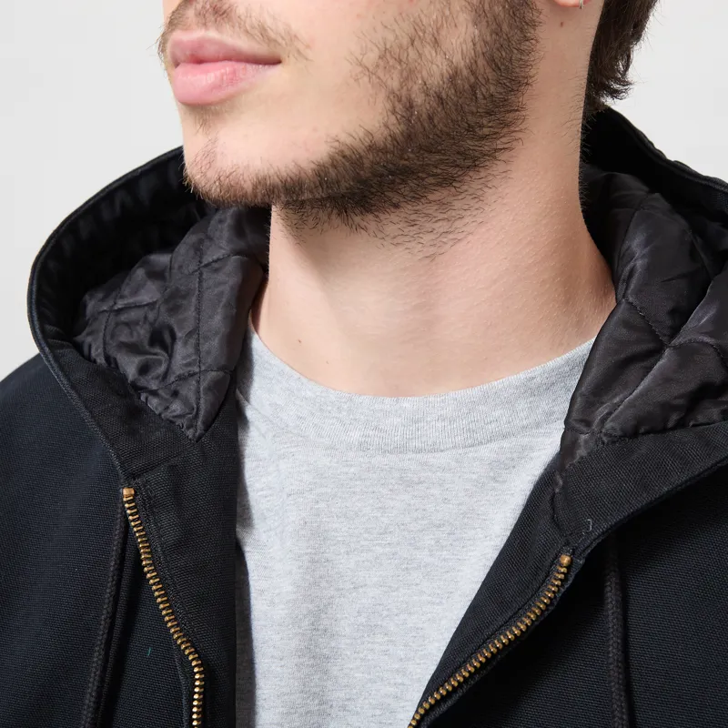 Carhartt WIP OG Active Jacket Black Stone Canvas-3