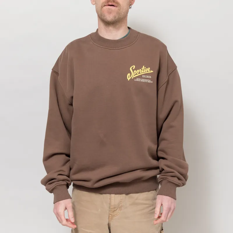 Goodies Sportive Intercontinental Crewneck Brown-2