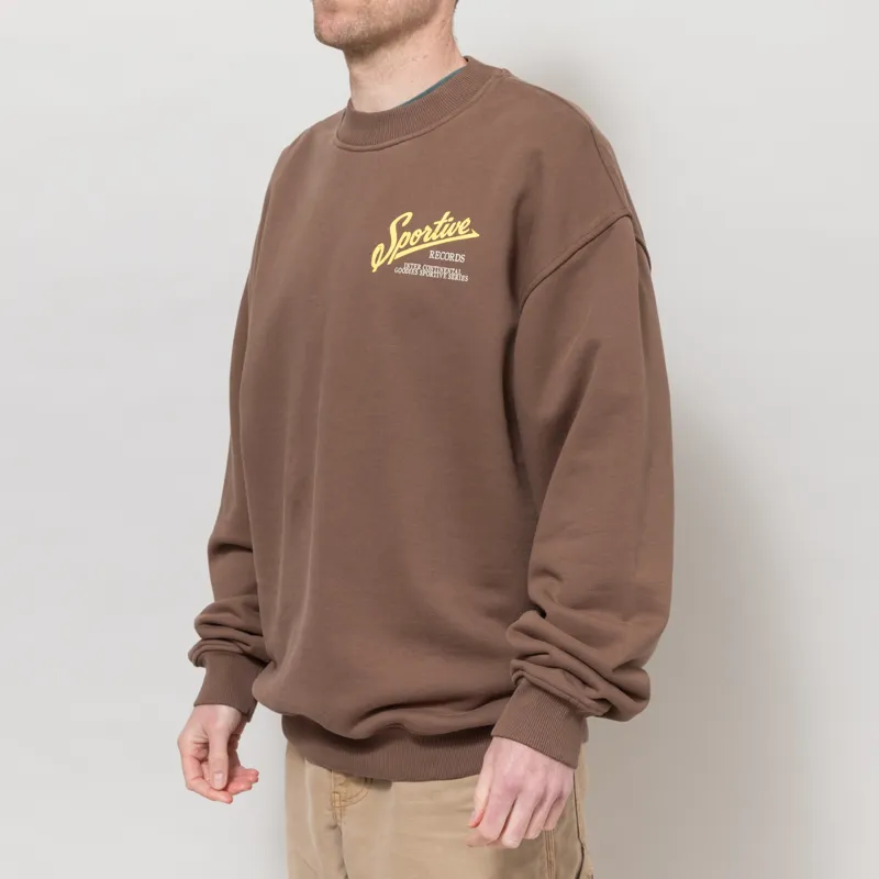 Goodies Sportive Intercontinental Crewneck Brown-3