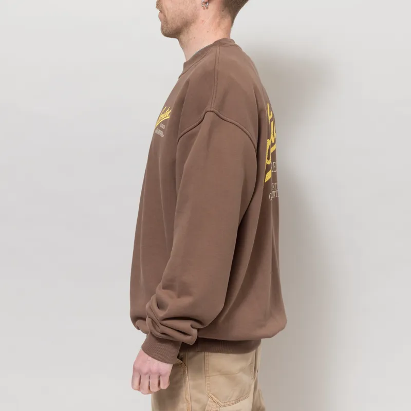 Goodies Sportive Intercontinental Crewneck Brown-4