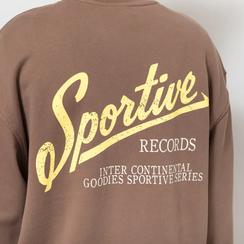 Goodies Sportive Intercontinental Crewneck Brown-6