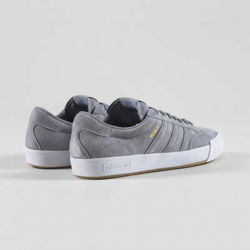 Adidas Skateboarding Nora Shoes Grey White-1