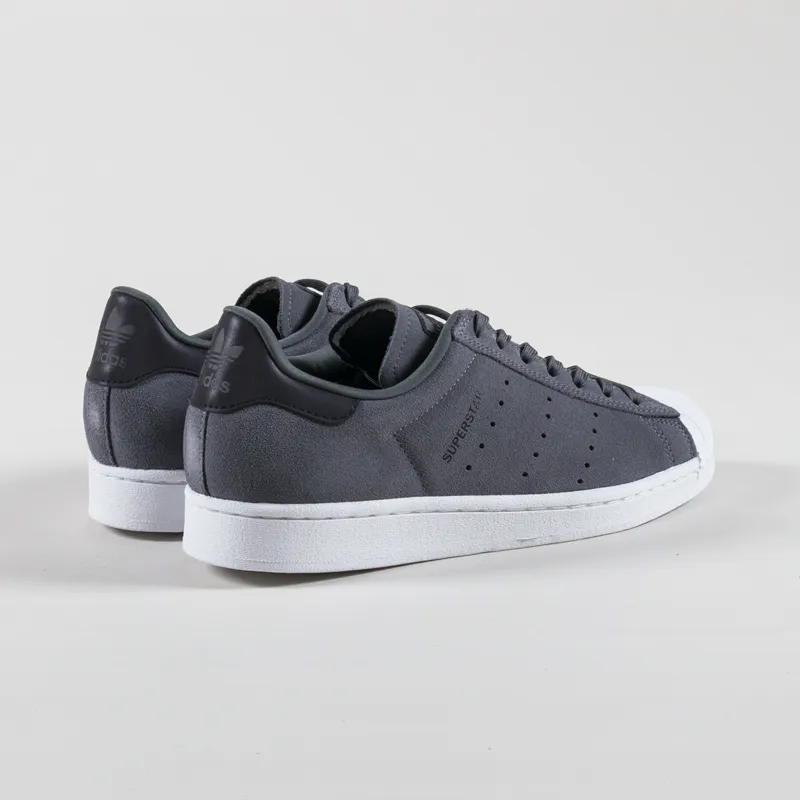 Adidas Skateboarding Superstar ADV Shoes Grey Black White-1
