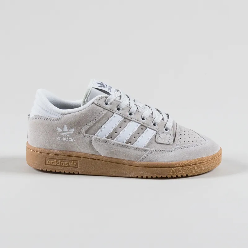 Adidas Skateboarding Centennial 85 Low ADV Shoes White Gum-2