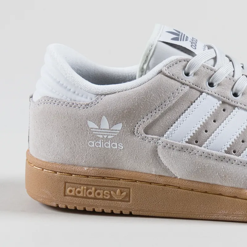 Adidas Skateboarding Centennial 85 Low ADV Shoes White Gum-4