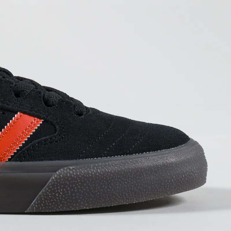 Adidas Skateboarding Busenitz Vulc II Shoes Black Coral Gum-5