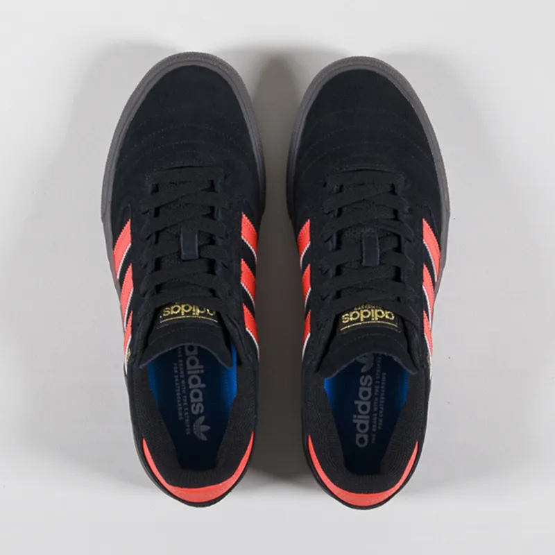 Adidas Skateboarding Busenitz Vulc II Shoes Black Coral Gum-6