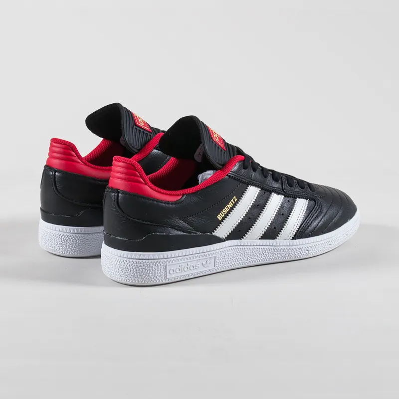 Adidas Skateboarding Busenitz Shoes Black Zero Better Scarlet-1