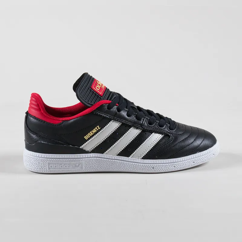 Adidas Skateboarding Busenitz Shoes Black Zero Better Scarlet-2