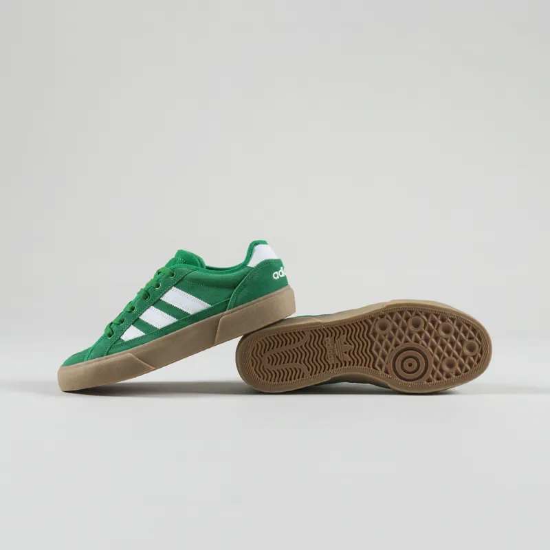 Adidas Skateboarding Court TNS Premiere Shoes Customized Cloud White Gum-2