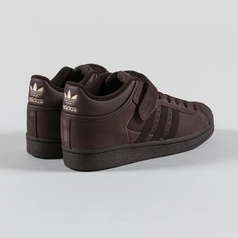 Adidas Skateboarding Pro Shell ADV x Niels Shoe Brown-1