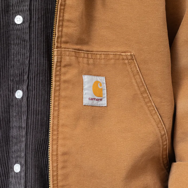 Carhartt WIP OG Active Jacket Hamilton Brown Stone Canvas-9