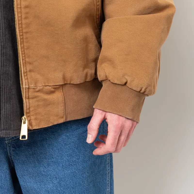 Carhartt WIP OG Active Jacket Hamilton Brown Stone Canvas-11