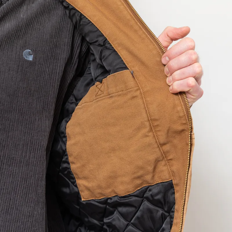 Carhartt WIP OG Active Jacket Hamilton Brown Stone Canvas-10