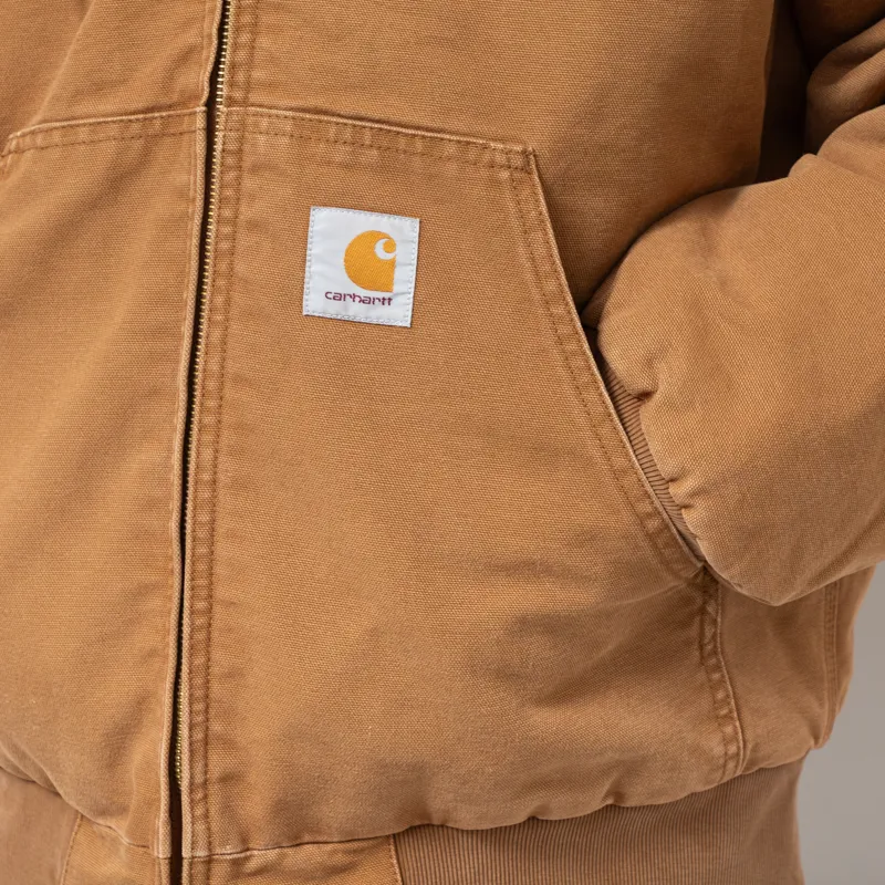 Carhartt WIP OG Active Jacket Hamilton Brown Stone Canvas-7