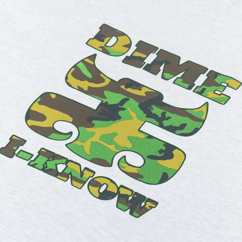 Dime I Know T Shirt Ash-1