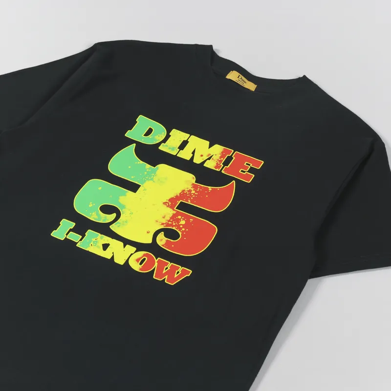 Dime I Know T Shirt Black-2