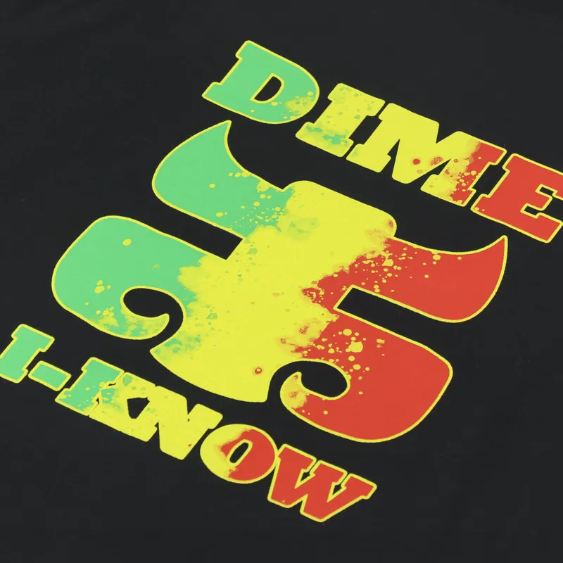Dime I Know T Shirt Black-1