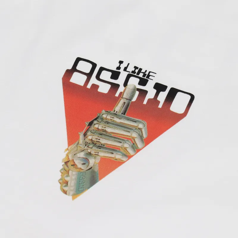 Assid I Like Assid T Shirt White-4