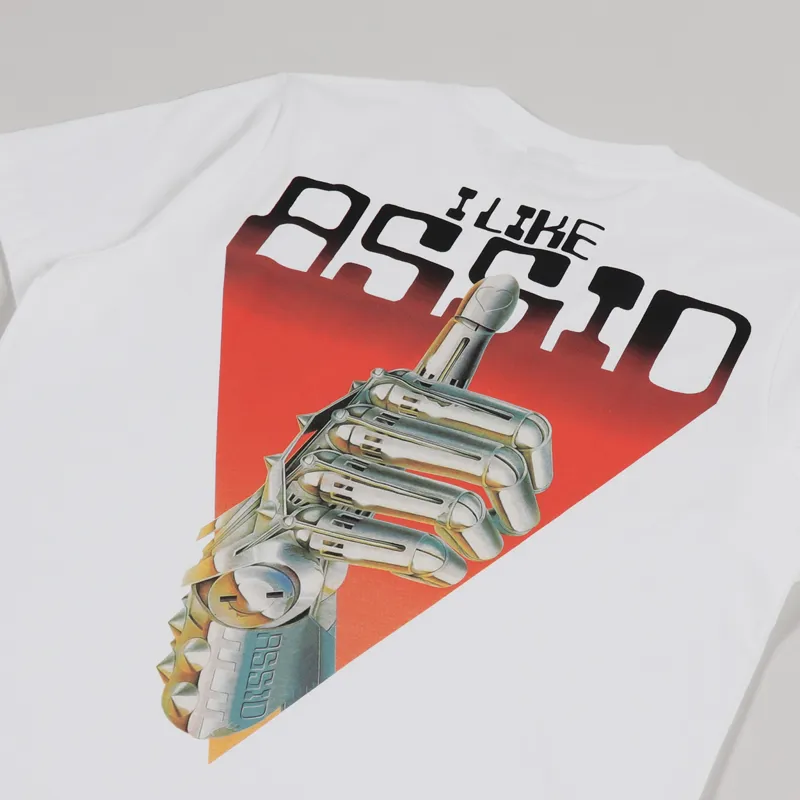 Assid I Like Assid T Shirt White-2