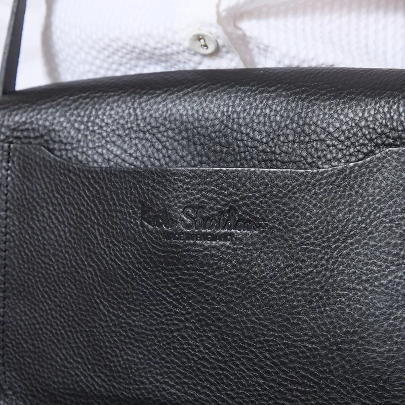 Kate Sheridan Womens Midi Orbed Tab Bag Black-6