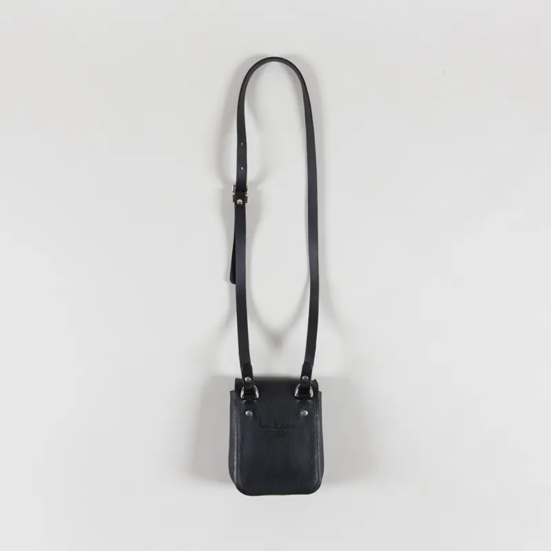 Kate Sheridan Womens Half Orbed Tab Bag Black-1