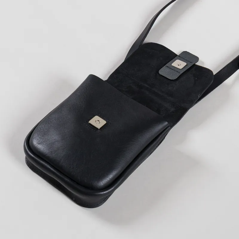 Kate Sheridan Womens Half Orbed Tab Bag Black-3