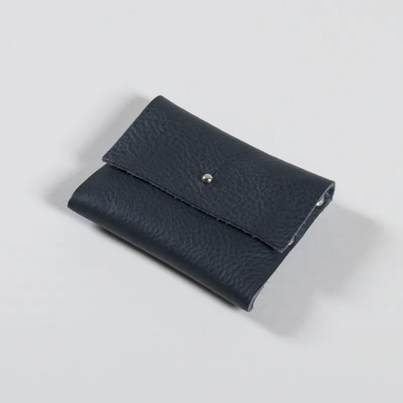 Kate Sheridan Womens Loux Leather Wallet Navy