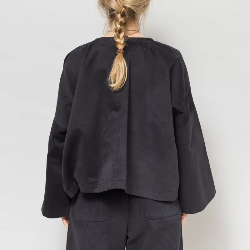 Kate Sheridan Womens Drill Edie Top Black-4