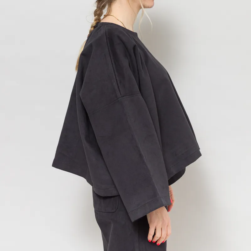 Kate Sheridan Womens Drill Edie Top Black-5