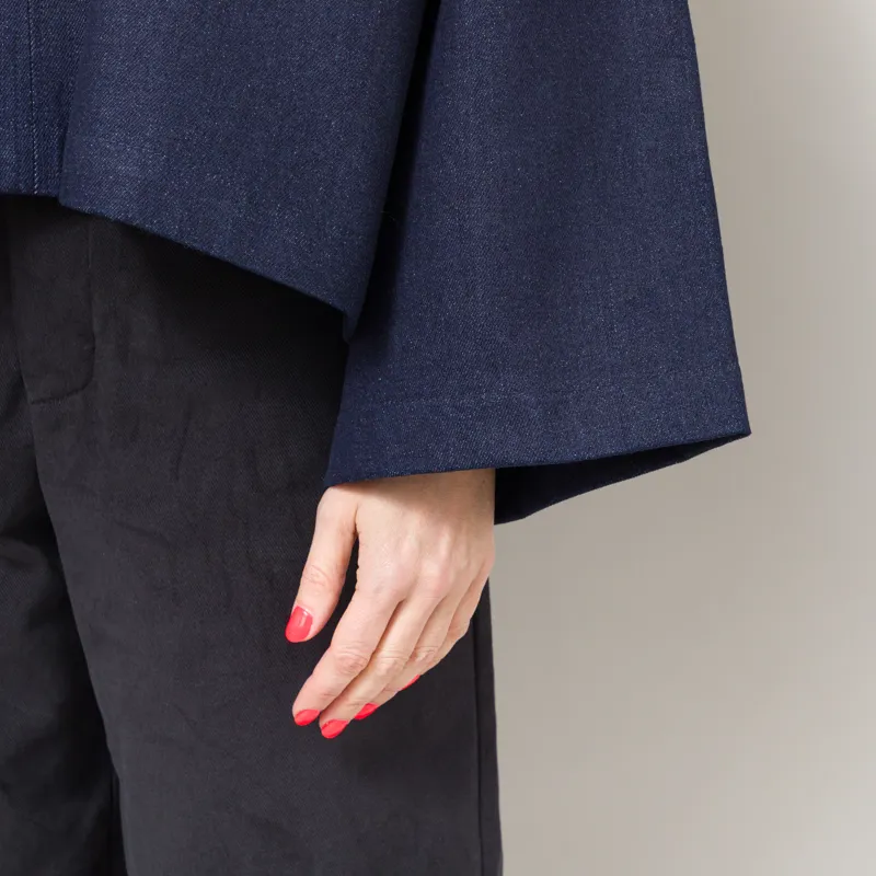 Kate Sheridan Womens Drill Edie Top Denim-8