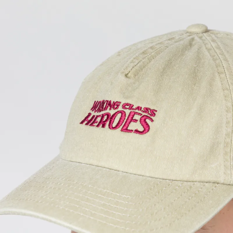 Working Class Heroes x Irvings Logo Cap Burgundy-3