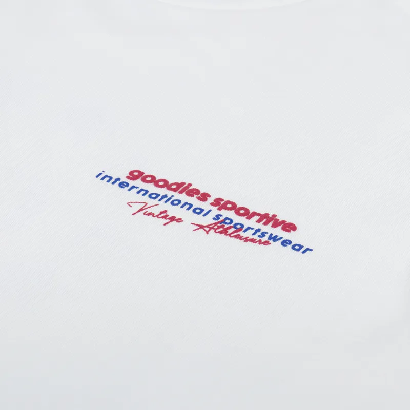 Goodies Sportive Imperial T Shirt White-5
