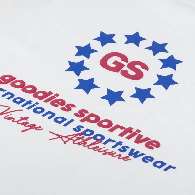 Goodies Sportive Imperial T Shirt White-4